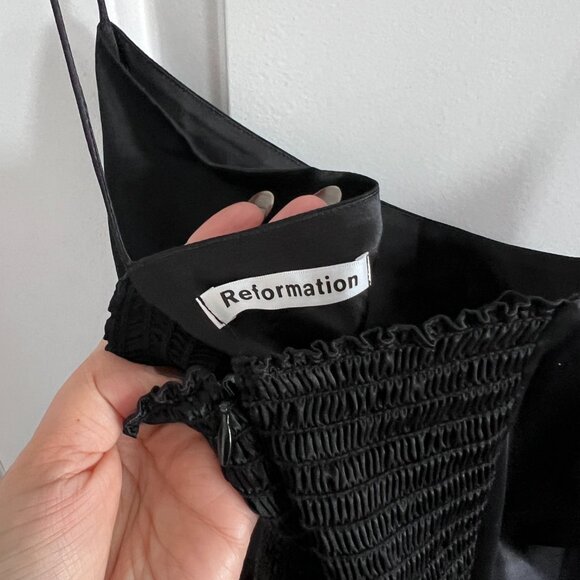 Reformation Sage Silk Jumpsuit - Picture 8 of 9